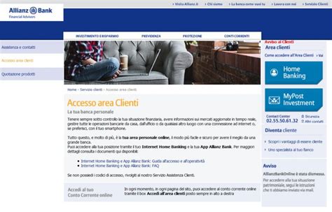 allianz home banking login.